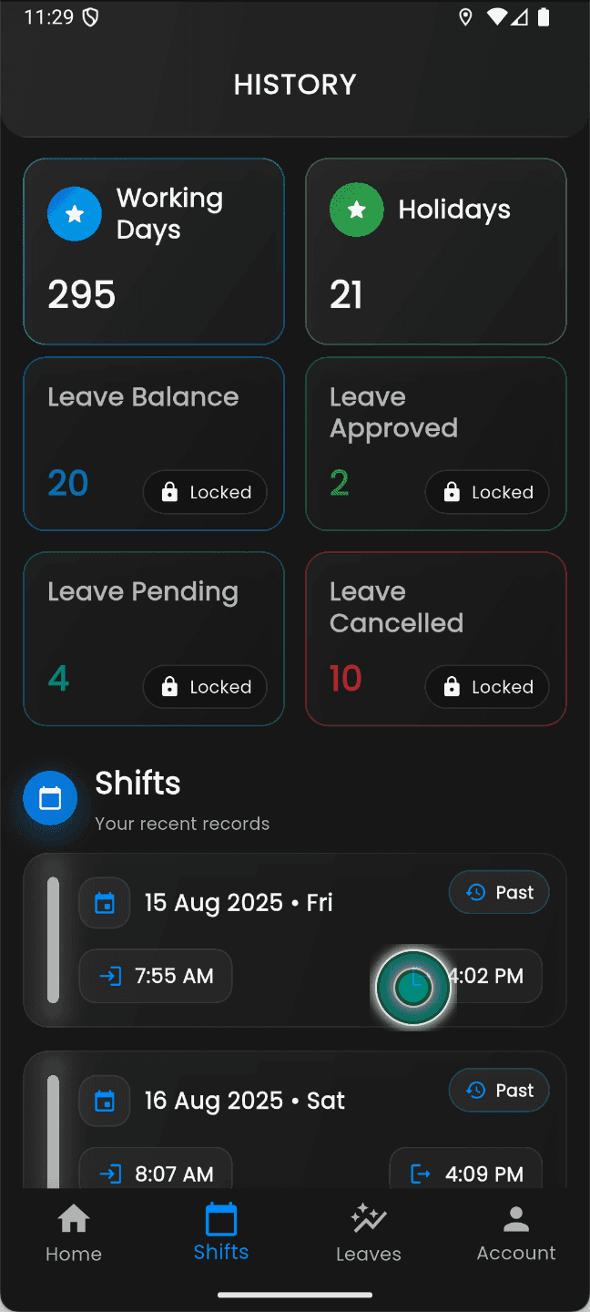 Payroll-Ready Timecards